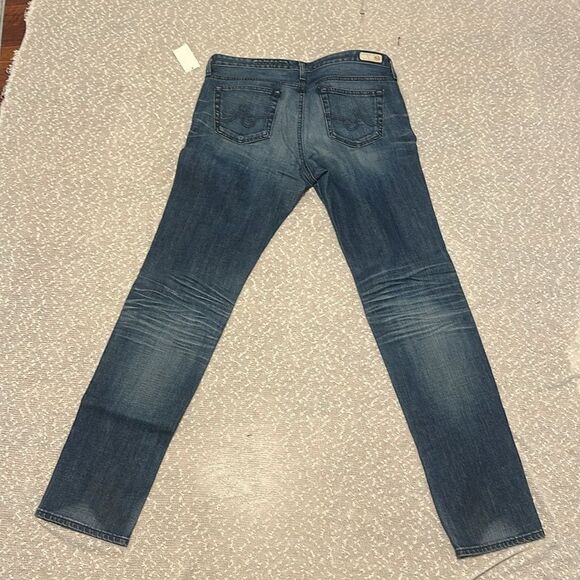 AG Adriano Goldschmied The Premiere Skinny Straight Jeans 32 32R NWT DEADSTOCK - Picture 2 of 16